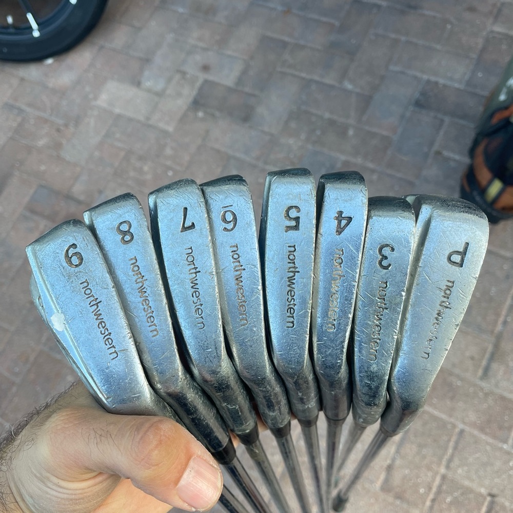 North Western Signature Edition Judy Rankin Iron Set In Right hand